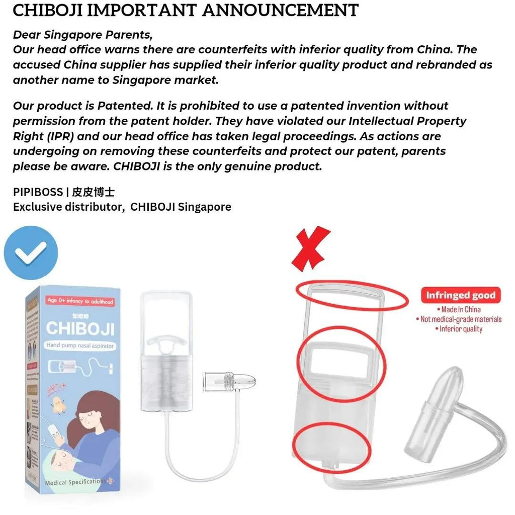 CHIBOJI Nasal Aspirator